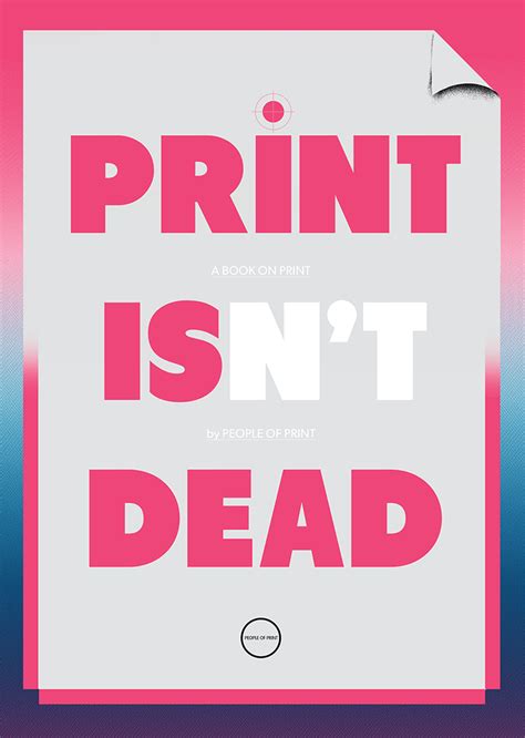 Print isn't dead 